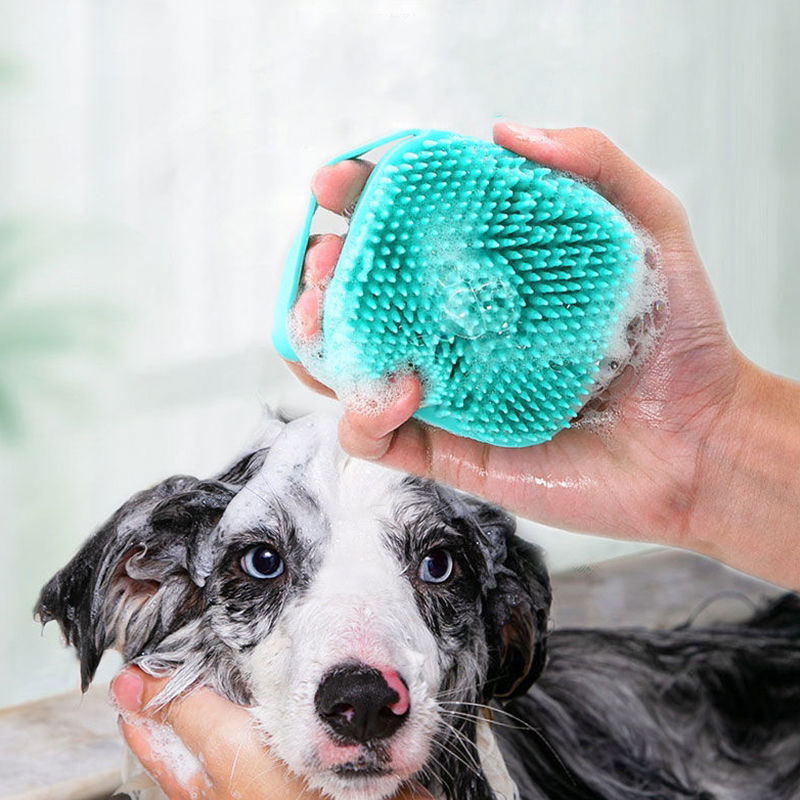 Pet Supplies Application - Brosse de massage en silicone souple