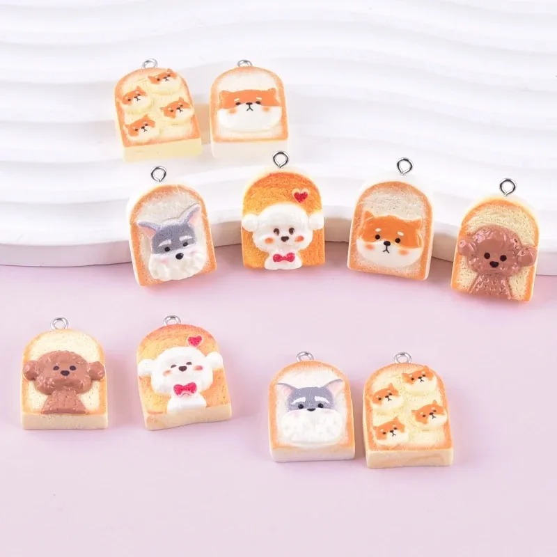 Pet Supplies Discount - 10 pendentifs en résine en forme