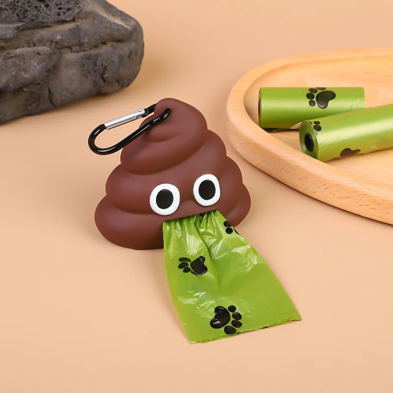 Poop Bag Dispenser - Distributeur portatif extérieur de sacs de