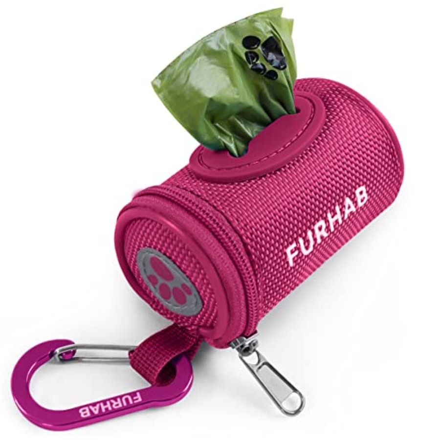 Poop Bag Dispenser - Porte-sac à déjections canines pour laisse,