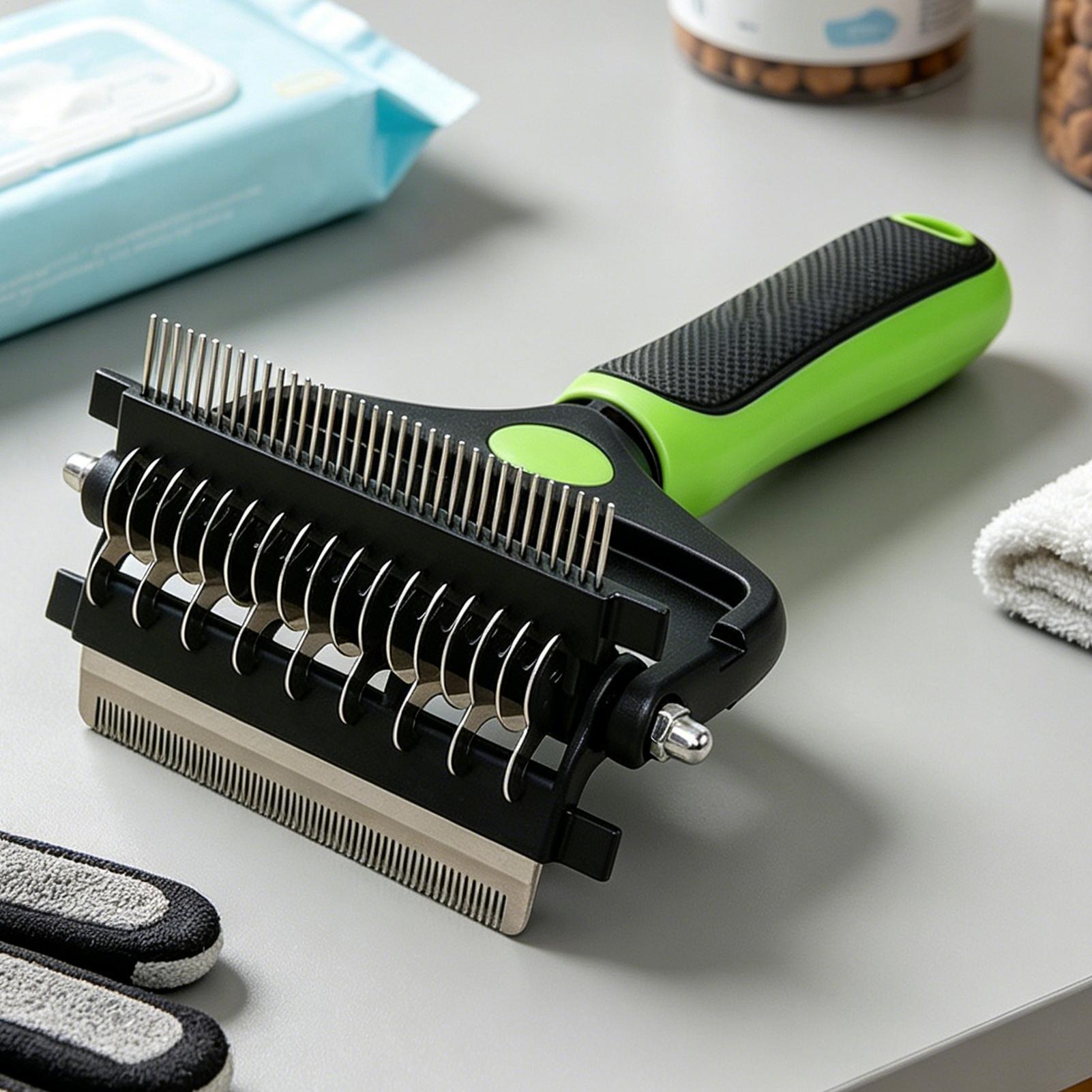 Brosse de toilettage double fa - Pet Supplies Vet avis et prix
