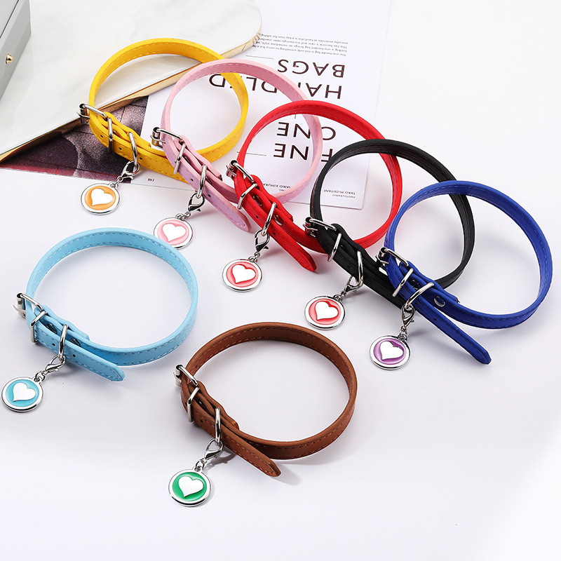 Collier en cuir pour chien et  - Pet Supplies Login avis et prix