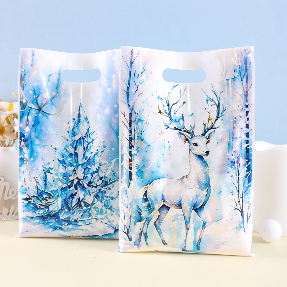 10/20/50 sacs cadeaux bleus Jo - Pet Supplies Discount avis et prix