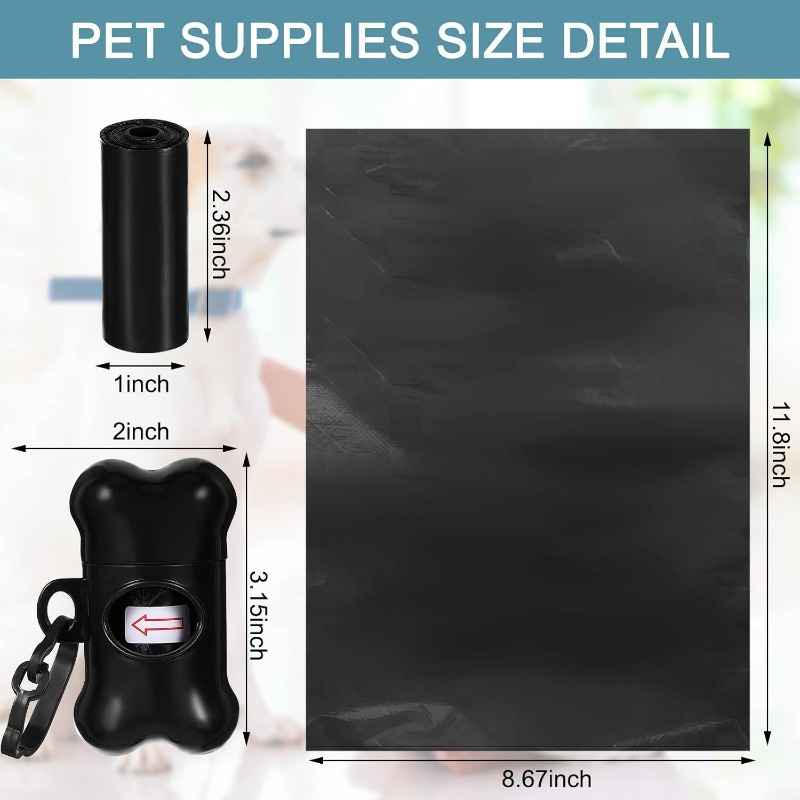 150 sacs à excréments pour chi - Poop Bag Dispenser avis et prix
