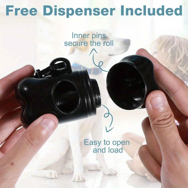 150 sacs à excréments pour chi - Poop Bag Dispenser avis et prix
