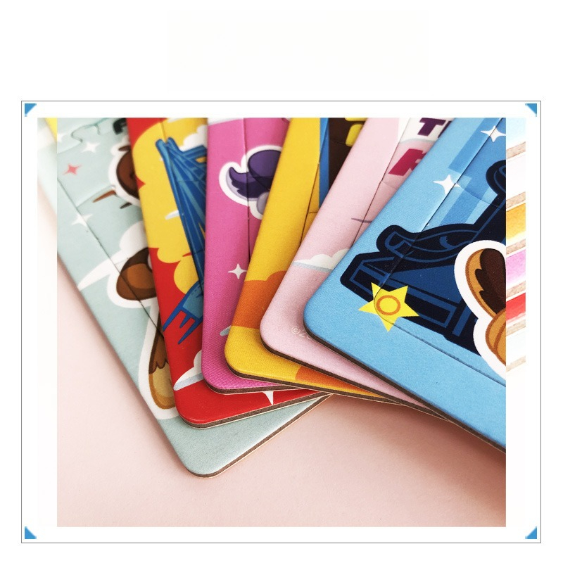 Lot de 6 puzzles de véhicules  - Pet Supplies Discount avis et prix