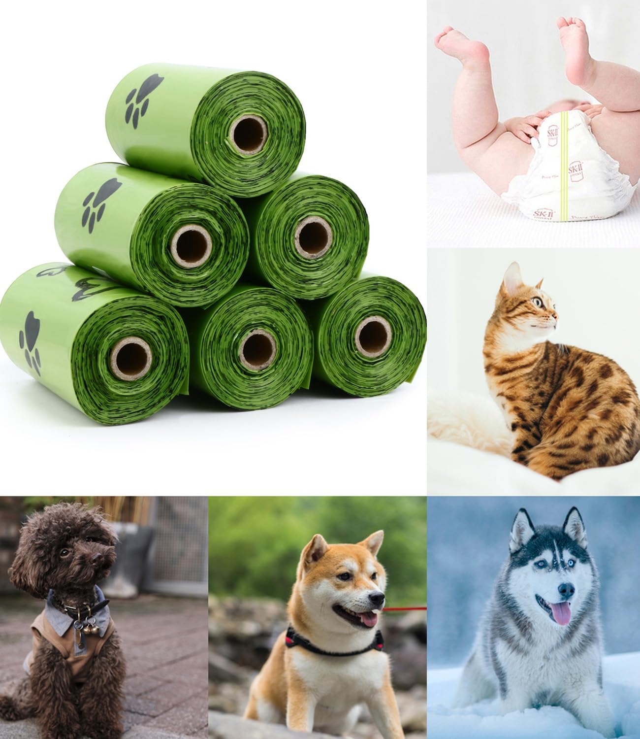 Sacs à déjections pour animaux - Poop Bag Dispenser avis et prix
