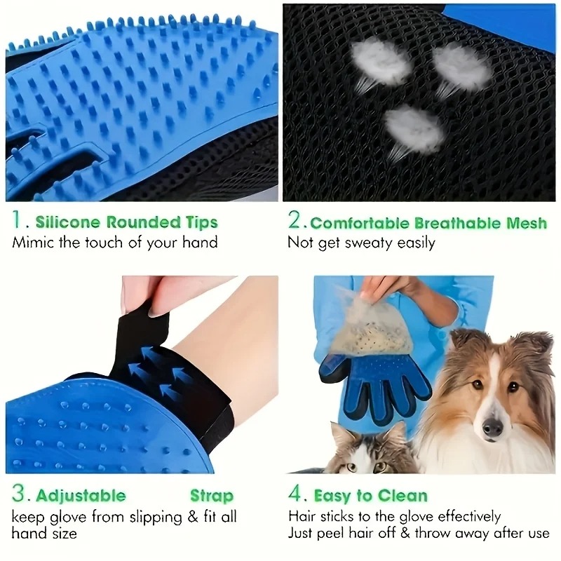 Gant de toilettage pour animau - Pet Supplies Discount avis et prix